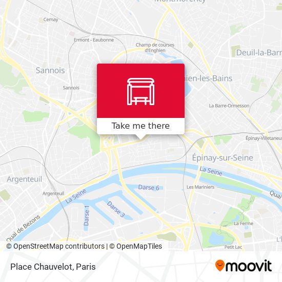 Place Chauvelot map