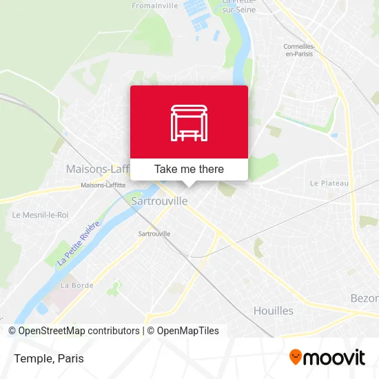 Temple map