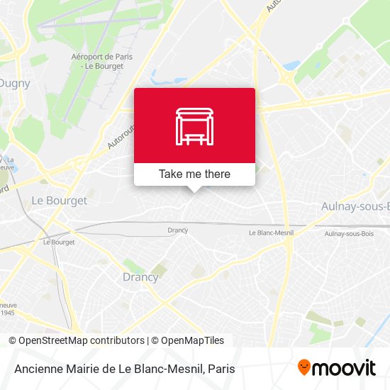 Ancienne Mairie de Le Blanc-Mesnil map
