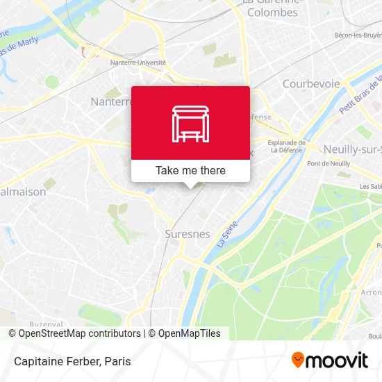 Capitaine Ferber map