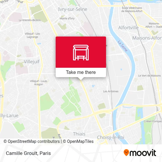 Camille Groult map