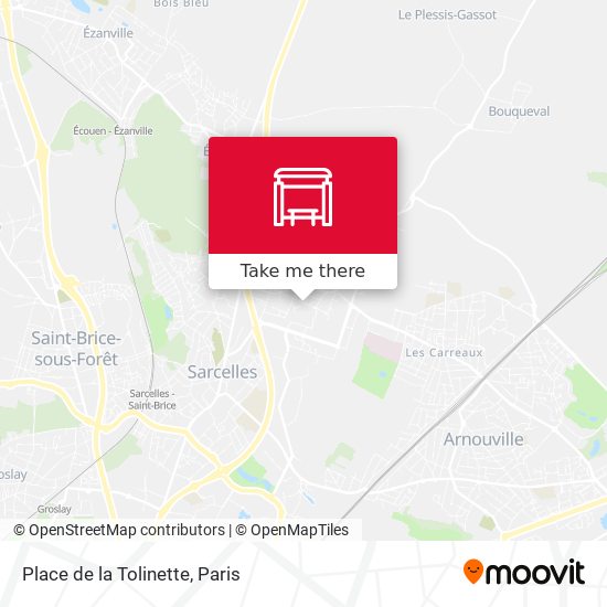 Place de la Tolinette map