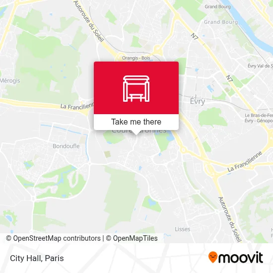 Mairie map