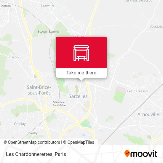 Les Chardonnerettes map