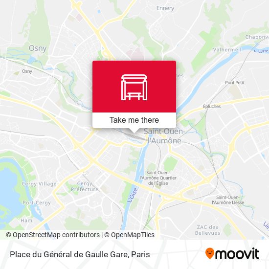 Place du Général de Gaulle Gare map