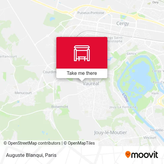 Auguste Blanqui map
