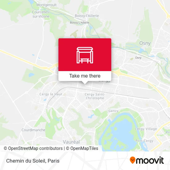 Chemin du Soleil map