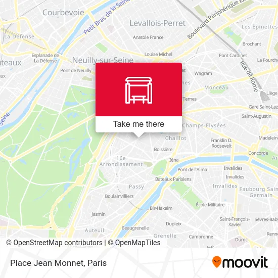 Place Jean Monnet map