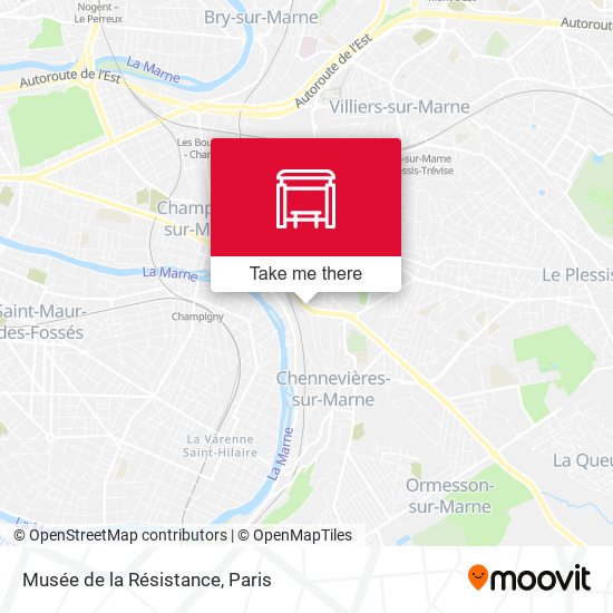 Musée de la Résistance map