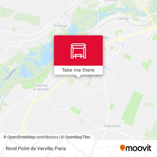 Rond Point de Verville map