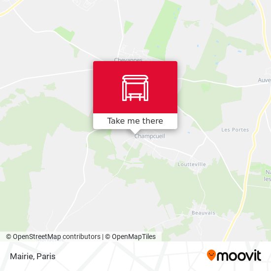 Mairie map