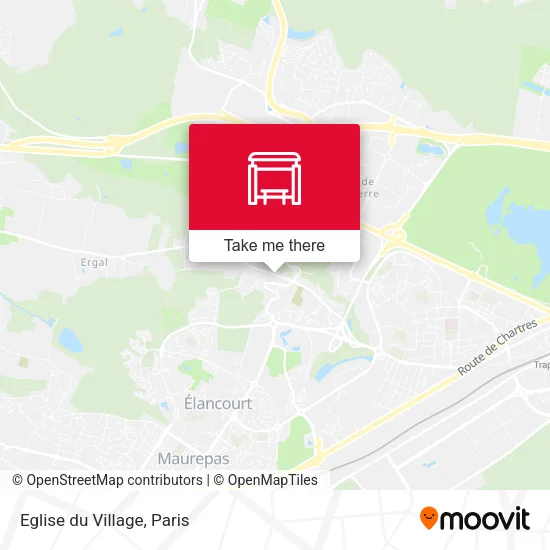 Eglise du Village map
