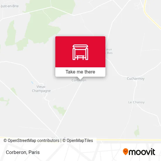Corberon map