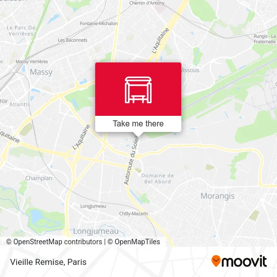 Vieille Remise map