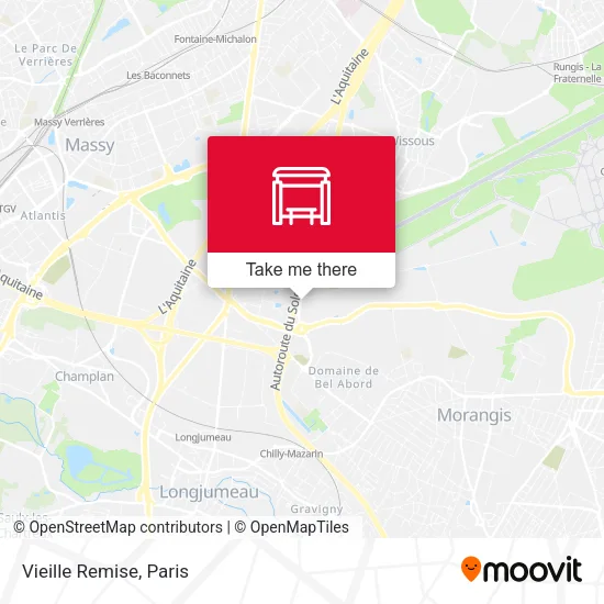 Vieille Remise map
