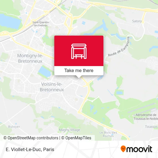 E. Viollet-Le-Duc map