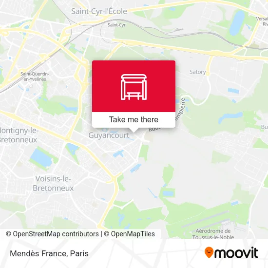 Mendès France map
