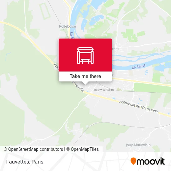 Fauvettes map