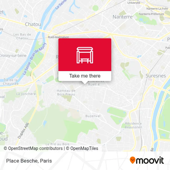 Place Besche map