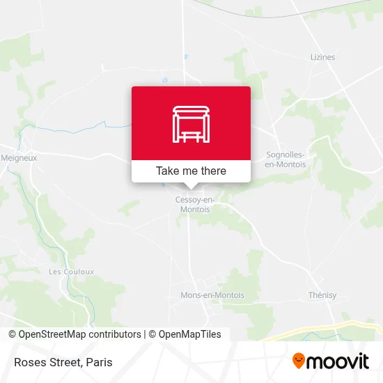 Rue Des Roses map