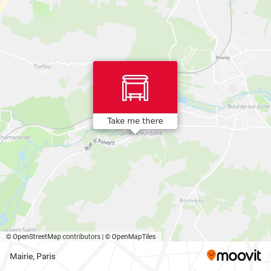 Mairie map