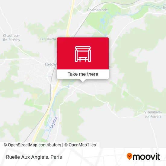 Mapa Ruelle Aux Anglais