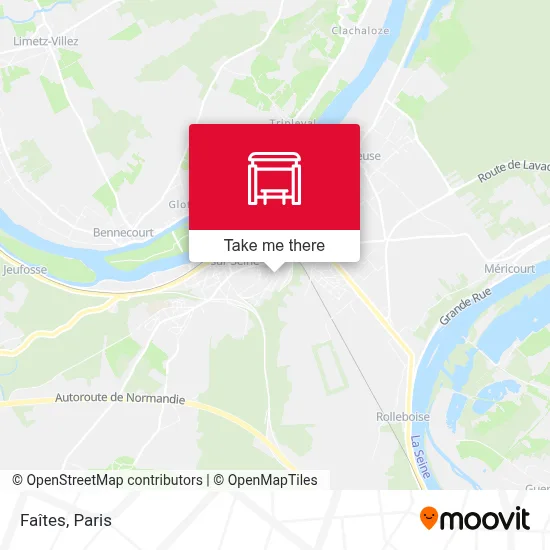 Faîtes map