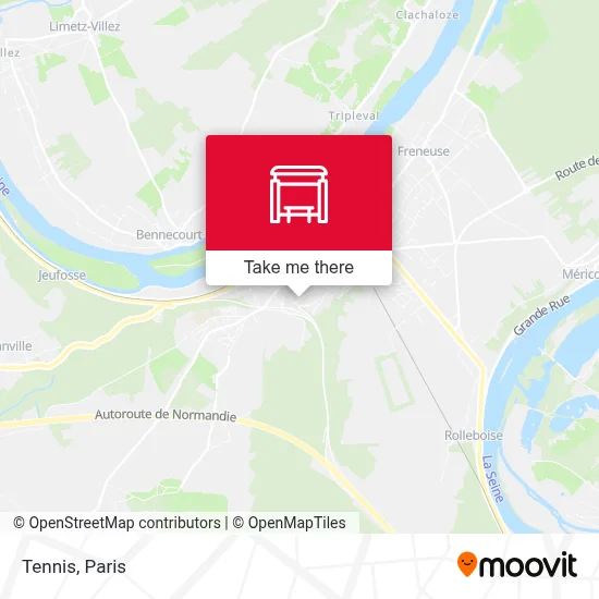 Tennis map