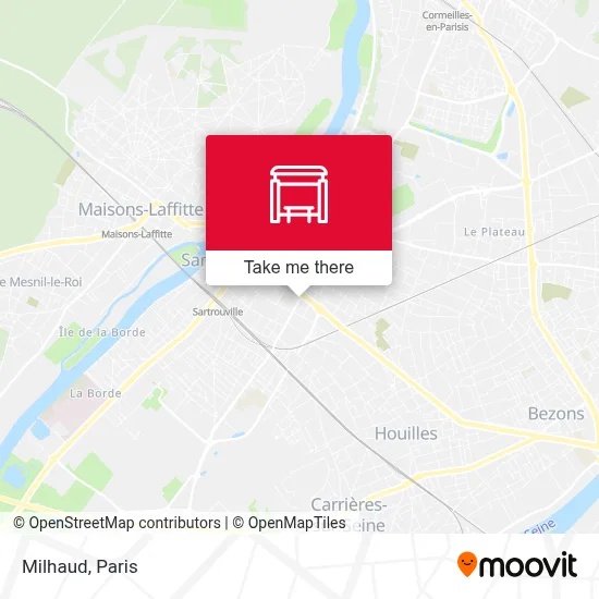 Milhaud map