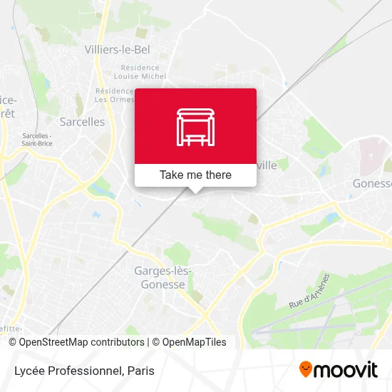 Lycée Professionnel map