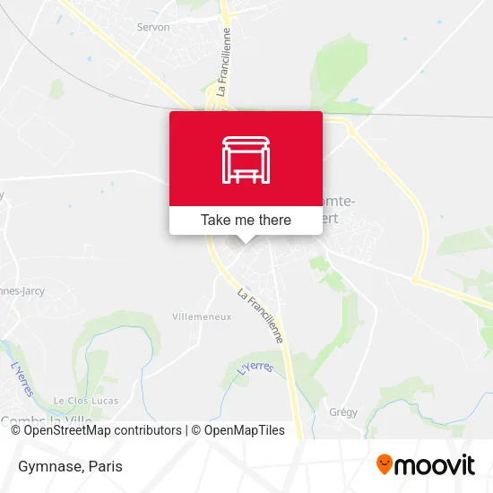 Gymnase map