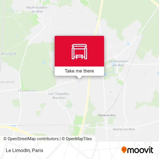 Le Limodin map