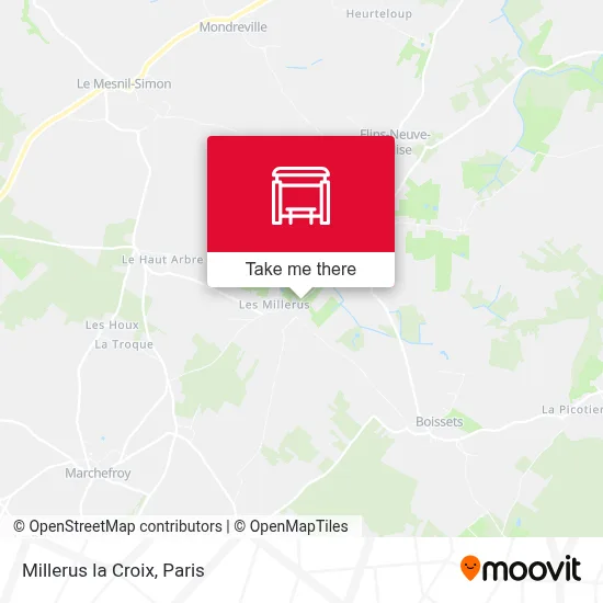 Millerus la Croix map