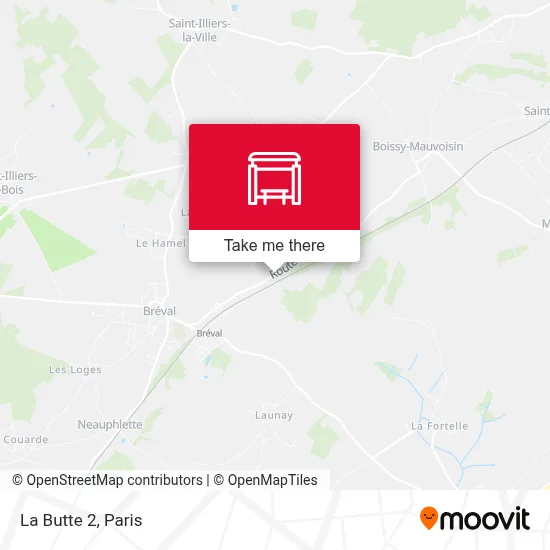 La Butte 2 map