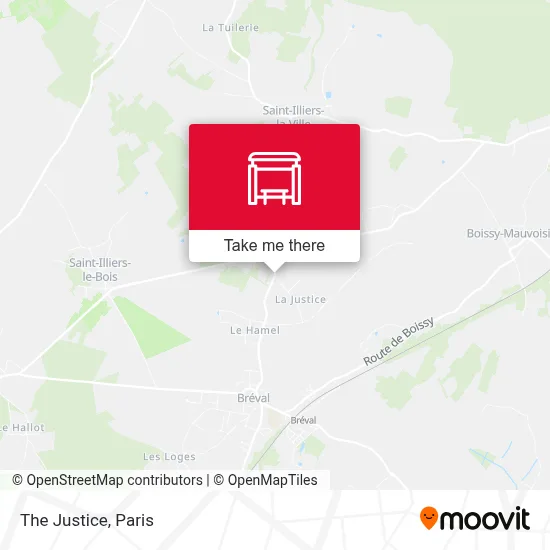 La Justice map