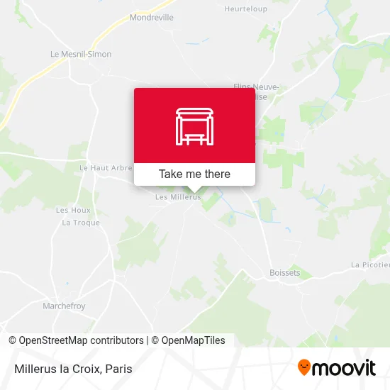 Millerus la Croix map