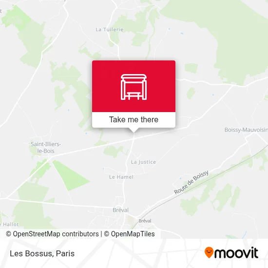 Les Bossus map