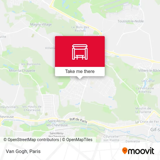 Van Gogh map