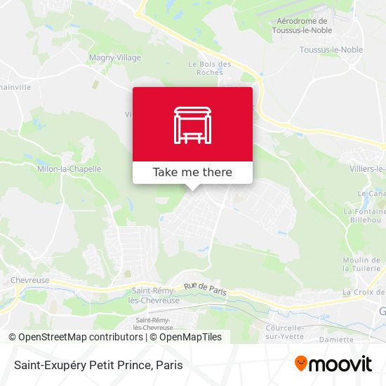 Saint-Exupéry Petit Prince map
