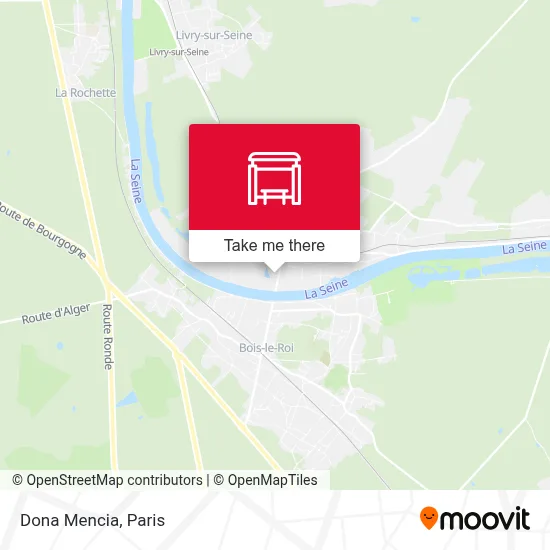 Dona Mencia map