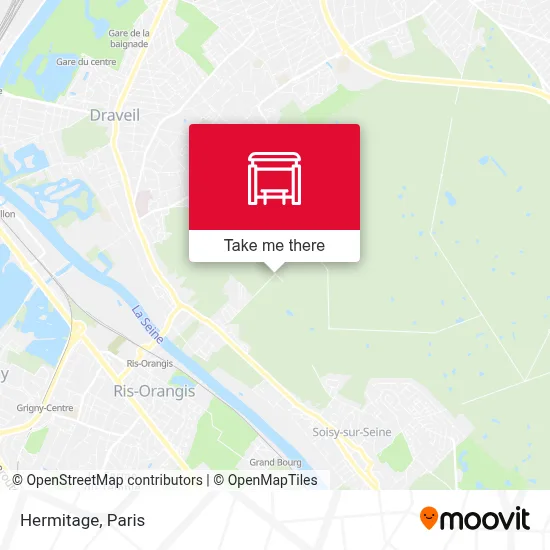 Ermitage map