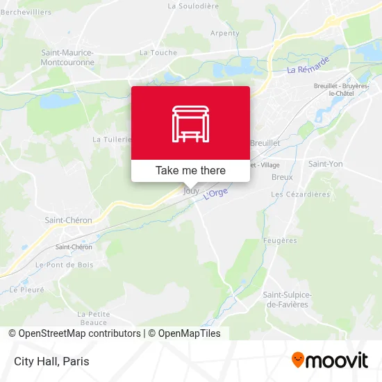 Mairie map