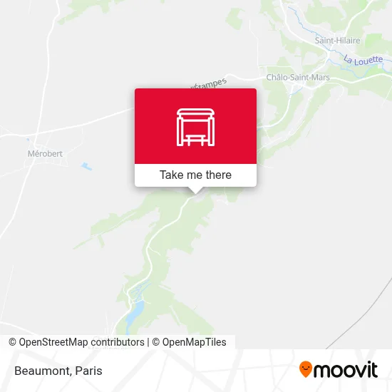 Beaumont map