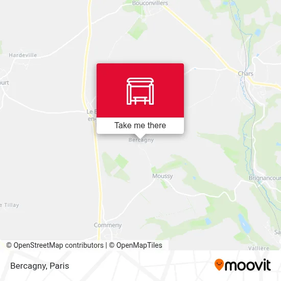 Bercagny map