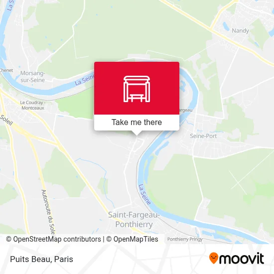 Puits Beau map
