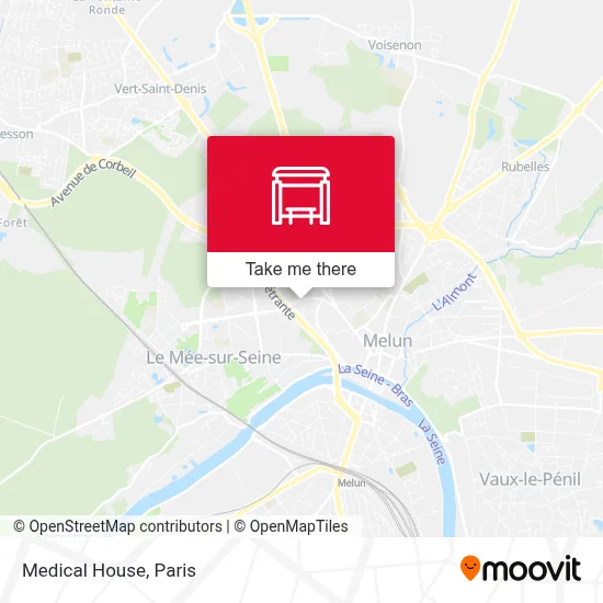 Maison Médicale map