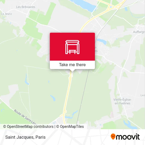 Saint Jacques map