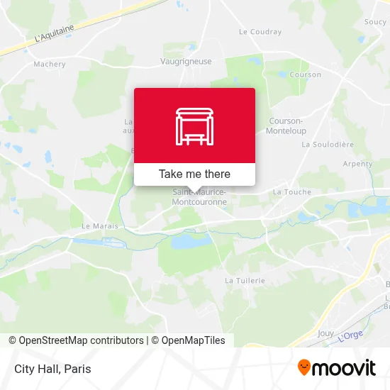 Mairie map