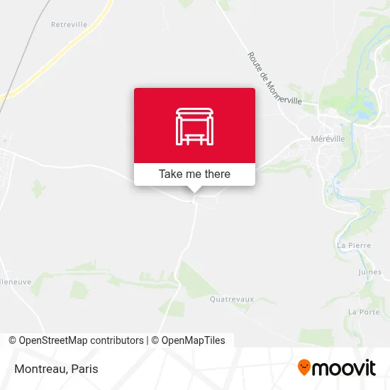 Montreau map