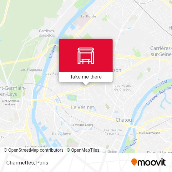 Charmettes map